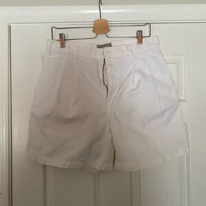 Vintage Abercrombie&Fitch white denim shorts
